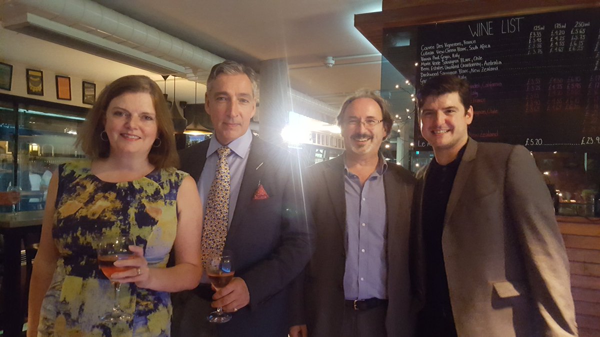 Press night for <a href="/NottmPlayhouse/">Nottingham Playhouse</a> production of Sleuth <a href="/GilesCroft/">Giles Croft</a> <a href="/stephsirr/">Stephanie Sirr</a> <a href="/JamesAlexandrou/">James Alexandrou</a>
