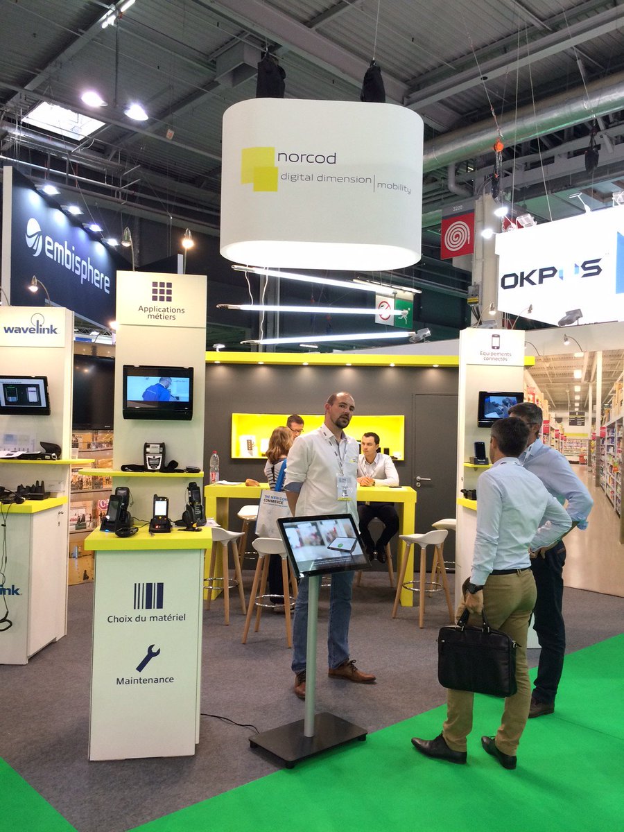 NORCOD1's tweet photo. Encore quelques heures pour échanger avec nous à #Equipmag ! RDV sur le stand C101 #ParisRetailWeek https://t.co/ELRRyaojE9