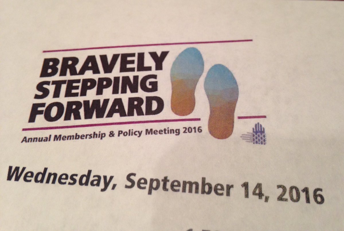 BethHassett's tweet photo. Loving the theme of this year's @cpedvcoalition meeting. Bodes well for the future of our movement! #CAStepsForward https://t.co/4sG7syfDfN