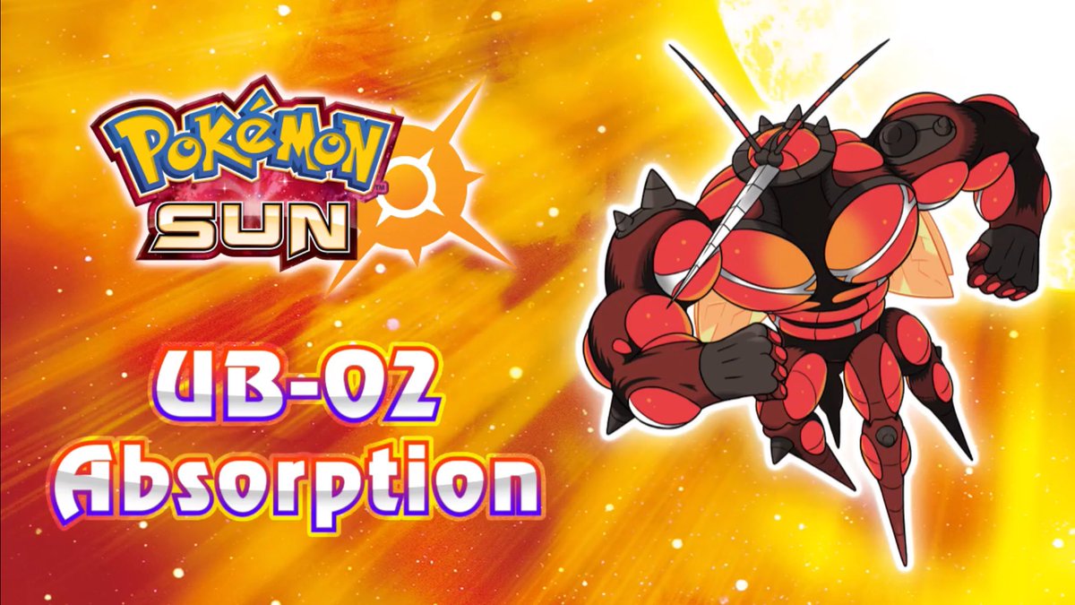 STABCASTdotORG's tweet photo. #UB02 #absorption appears in #PokemonSun and appears to be a muscled bruiser whose power is over 9000! https://t.co/aEc0fGVhXF