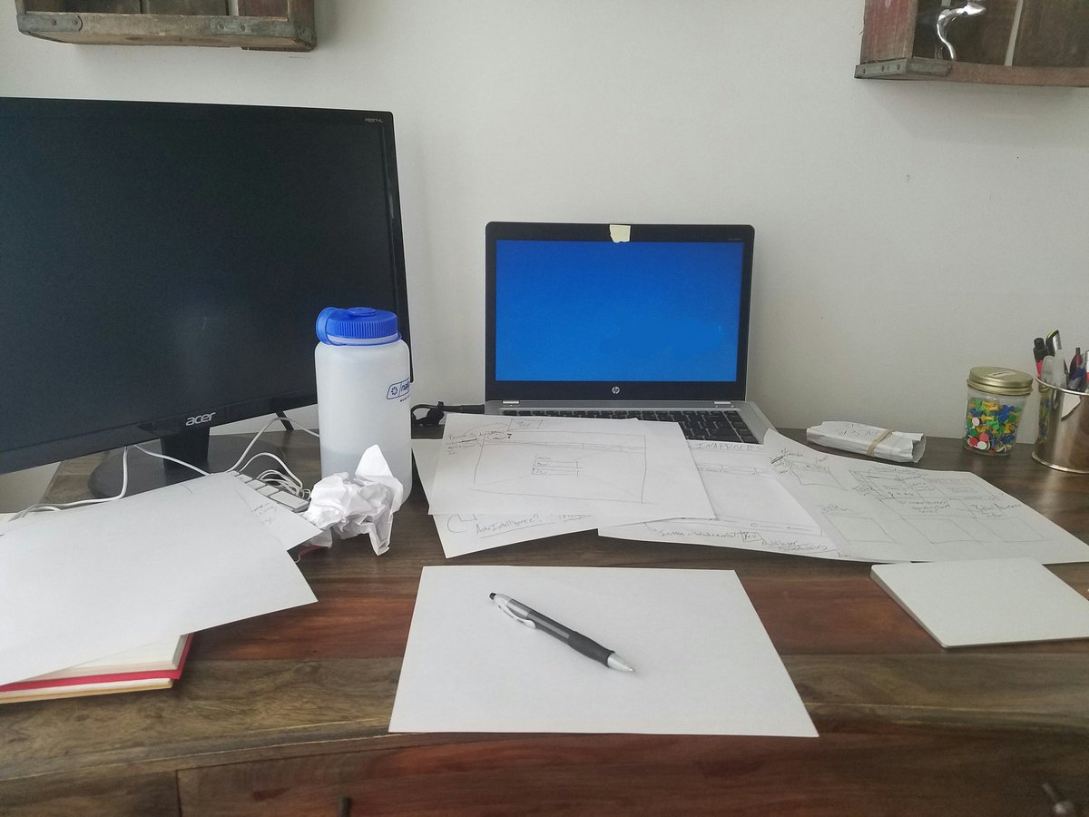 HookDesigns's tweet photo. Zinnin.. The power of the sketch! #design #uxdesign #UX #WFH #wheresmymac https://t.co/iZLFHRVkYM