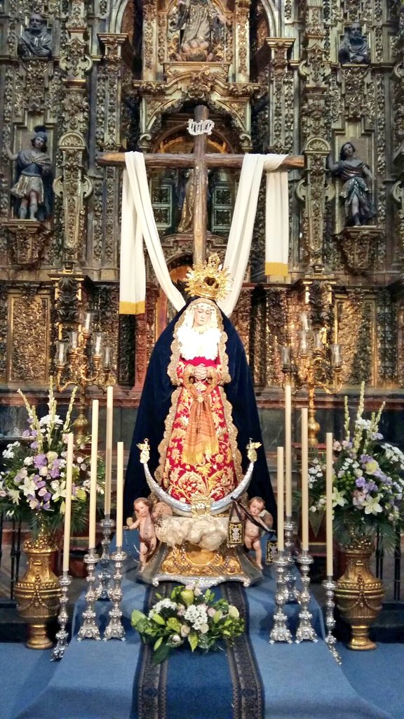 carmonapenitent's tweet photo. GALERÍA | Altar a Ntra. Sra. de los Dolores de @ServitasCarmona con motivo de su Festividad. https://t.co/7IJVBTXsC0