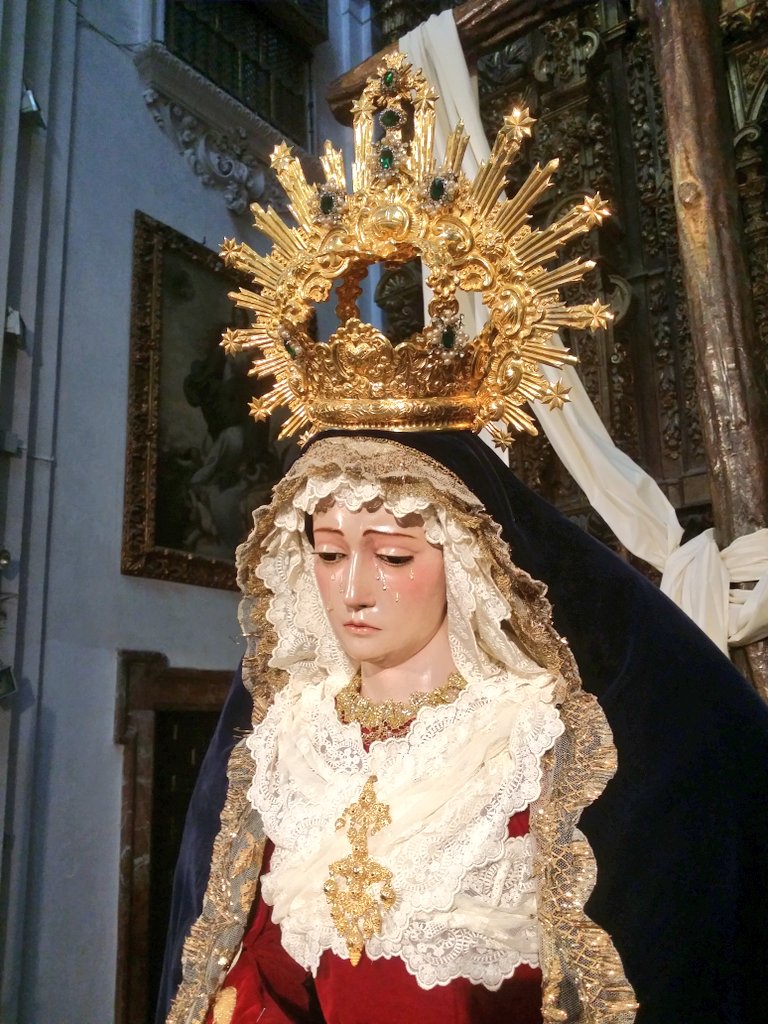 GALERÍA | Altar a Ntra. Sra. de los Dolores de <a href="/ServitasCarmona/">Orden Seglar Servita Carmona</a> con motivo de su Festividad.