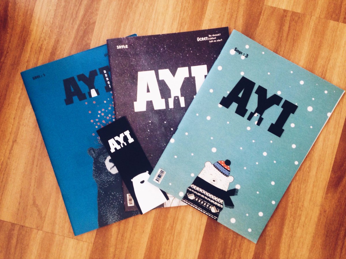 Bu tweeti RT eden 2 kişiye Ayı Dergi'nin tüm sayıları hediye!