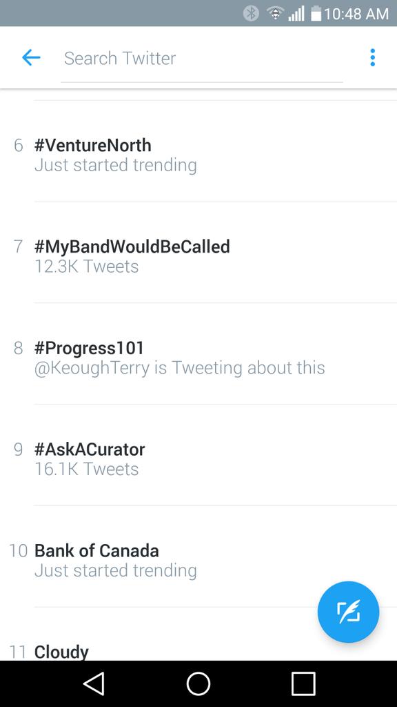ProgressMedia's tweet image. We're trending! #Progress101