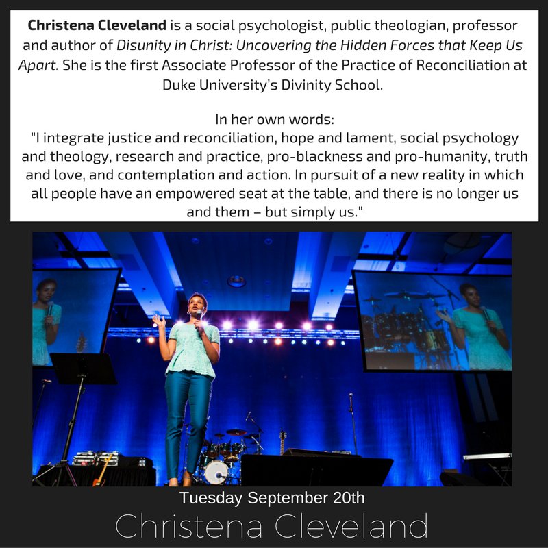 atschapel's tweet photo. Next week we welcome Dr. Christena Cleveland to the Asbury Seminary Community! You do not want to miss this! https://t.co/Aixtwt9y0U