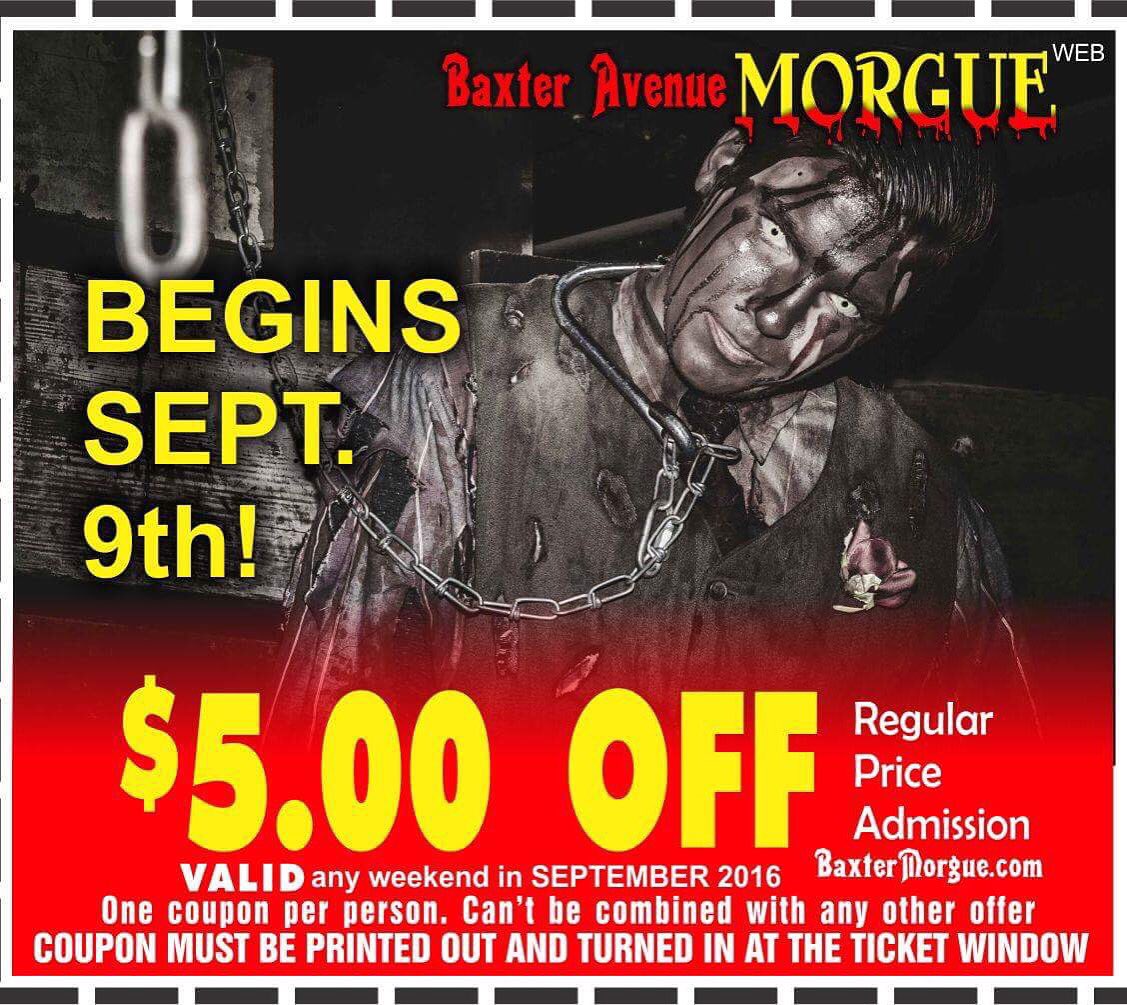 Get 5$ off admission when you print this coupon off!!!