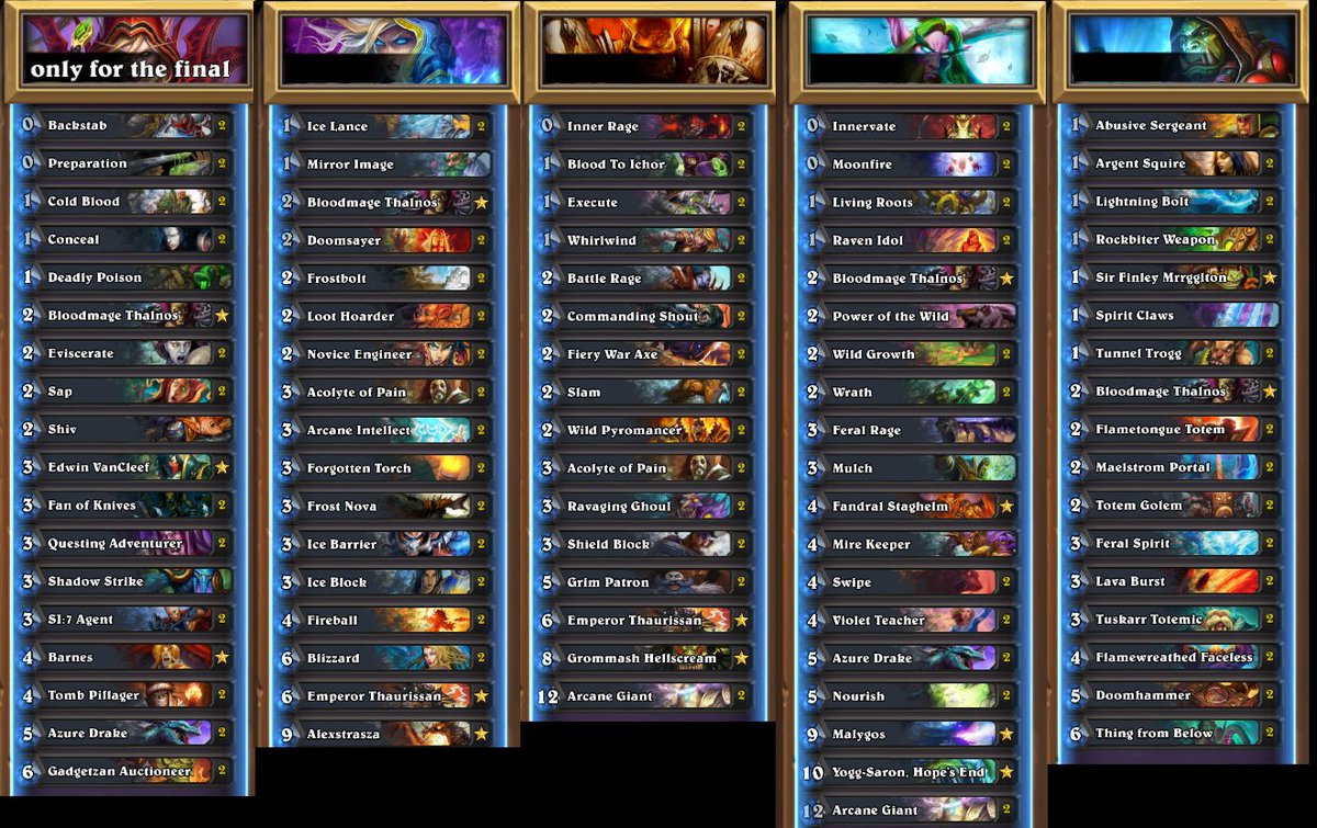 tsibouHS's tweet photo. Got 2nd place in #egaming2016 and won 500$.Ty @AF_erikbeck for the prep and grats for taking the 1st place!My decks: https://t.co/TZzJcqky55