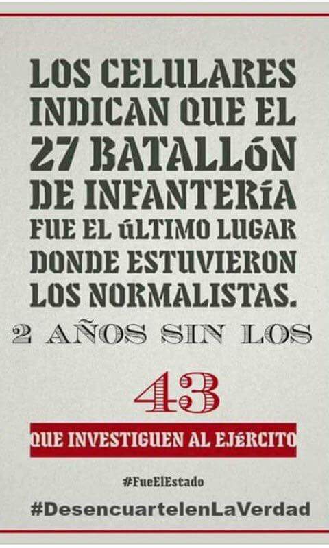 beto__34's tweet photo. #AyotzinapaDosAños #NiOlvidoNiPerdón
#FueElEstado
#FueElEjército https://t.co/W7CehJSN5e https://t.co/l3UrFL93nx