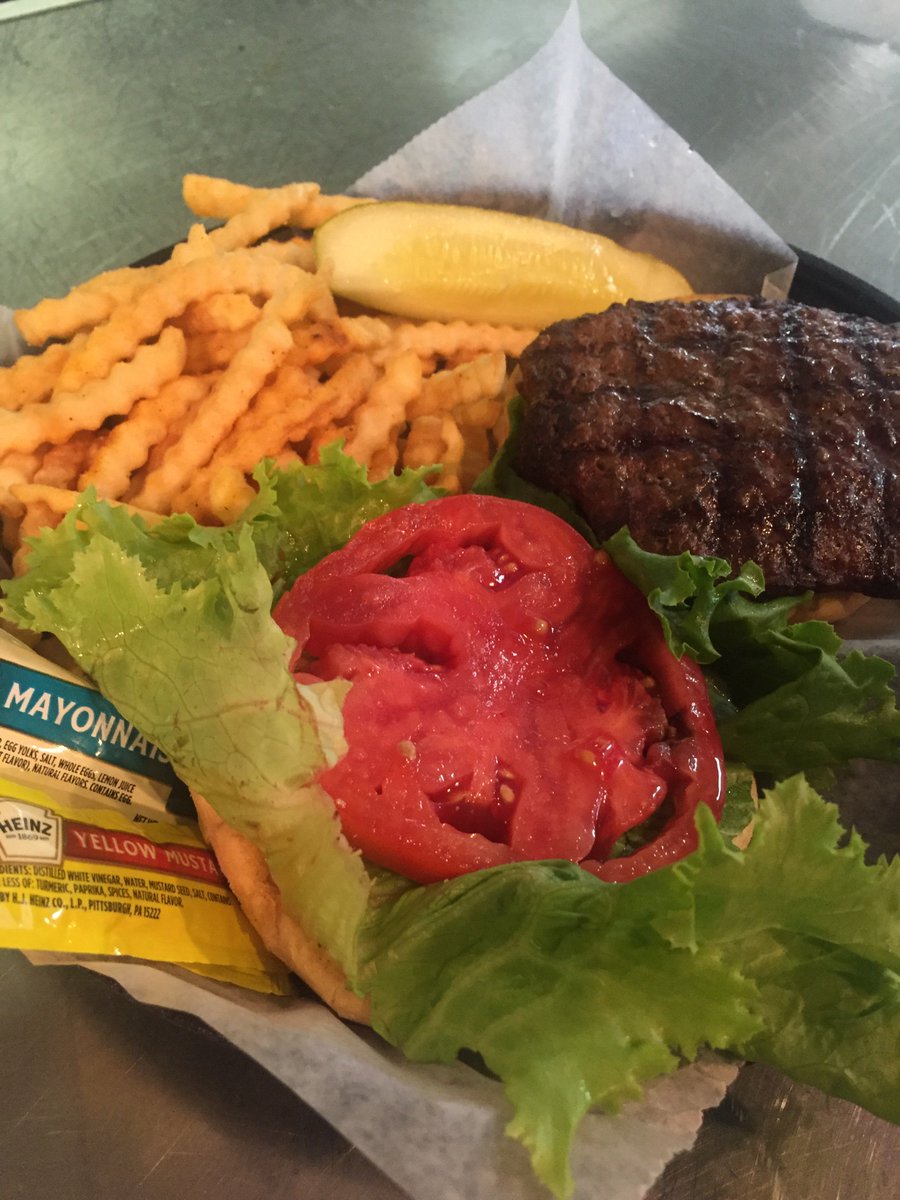 BGMisterBs's tweet photo. Make sure you make a solid lunch decision, go for the hamburger and fries. #AllAmerican #MrB #food #lunchdecisions https://t.co/36BgN1Ozgk