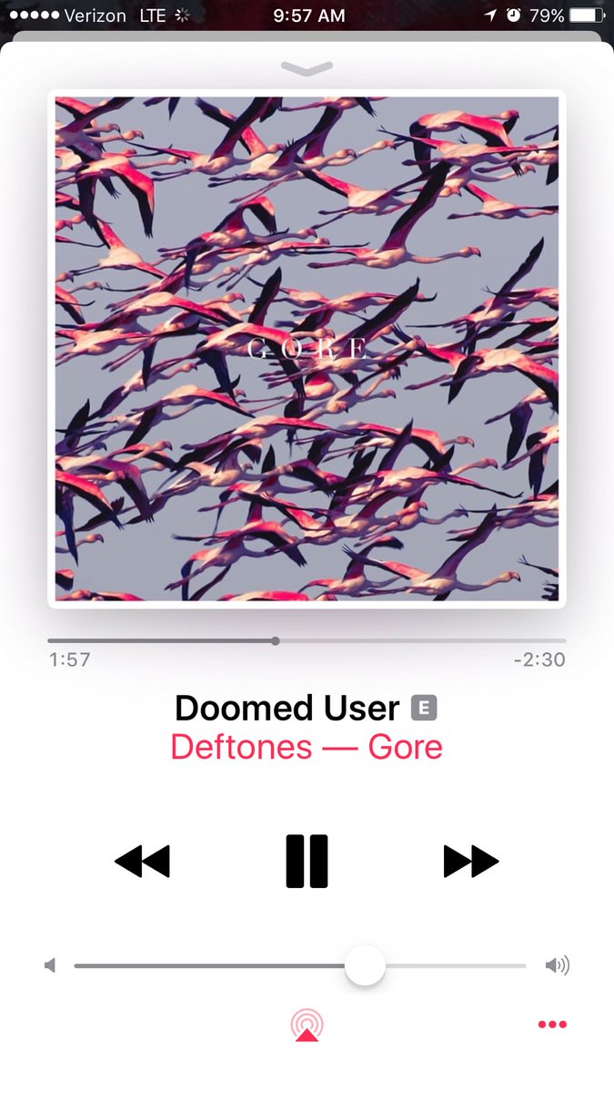 5hawnobi's tweet photo. This album hits the spot this morning. #feelsgood #doomeduser #deftones https://t.co/QCPuCEIp9C