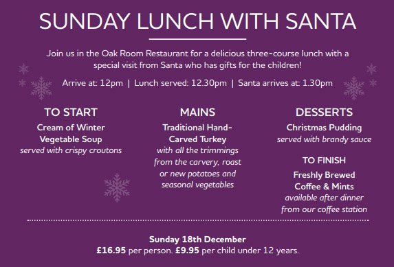 Download our Christmas Brochure &amp; see all the delicious menus &amp; fun events we have this year ow.ly/A5wT300jCEk