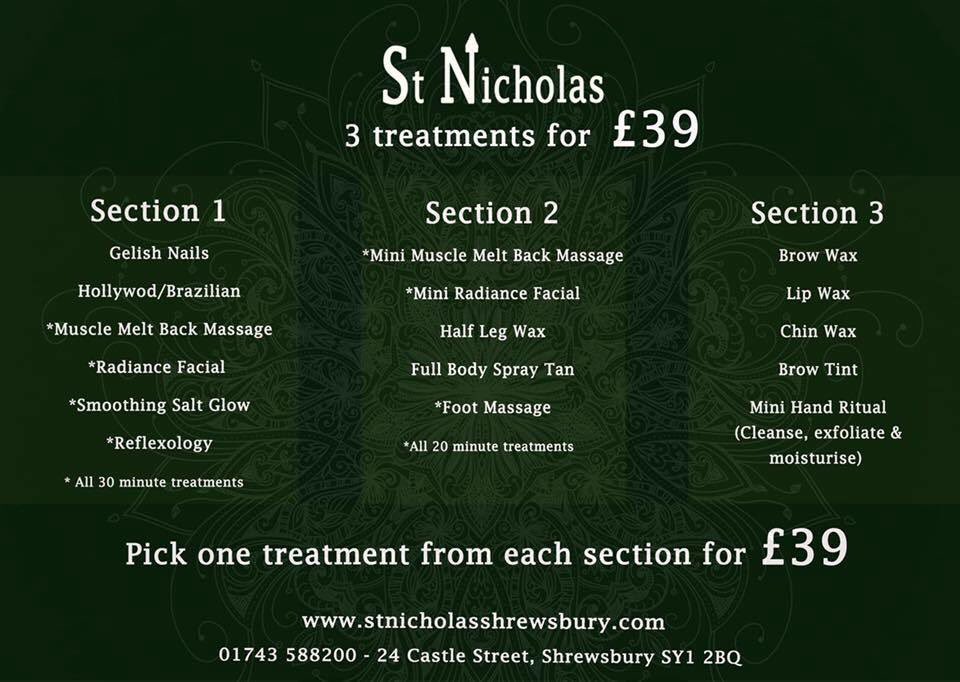 StNicholasShrew's tweet photo. Amazing deal in our beautiful spa... https://t.co/ZIqiLWrkmE