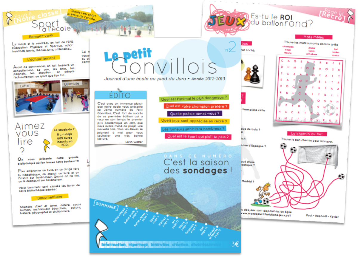 monecolefr's tweet photo. Séquence complète et documents élèves : étudier le journal et créer son propre journal de classe. https://t.co/rcNy1P2YJ1