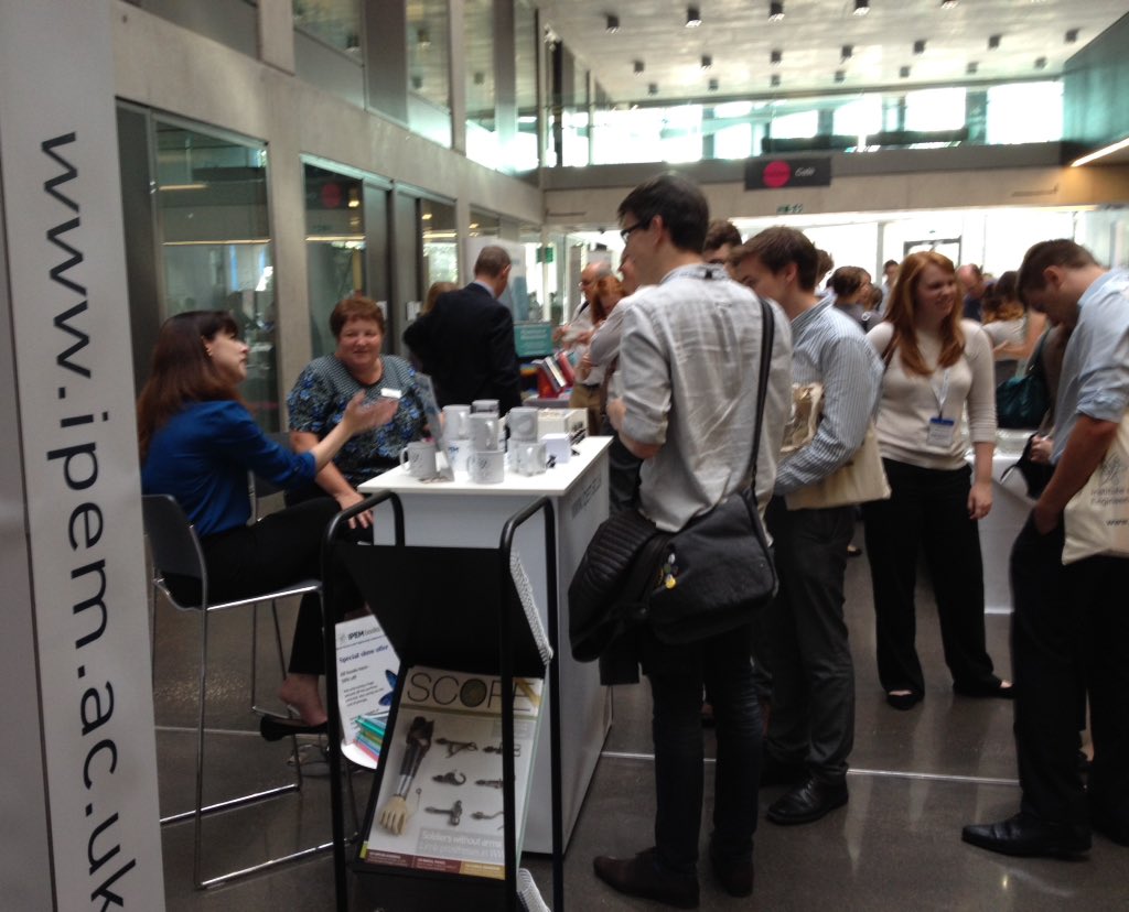 ipemnews's tweet photo. Queueing at IPEM stand at last tea break! Final sessions of #MPEC2016 about to start. https://t.co/IRaUp6FvP3