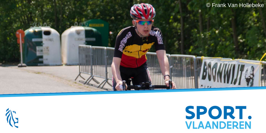 SportVlaanderen's tweet photo. Hup met de benen @Tim_Celen ! We supporteren mee! Hopelijk jullie ook! #BEParalympics #Parantee https://t.co/6YjXqYdTx4