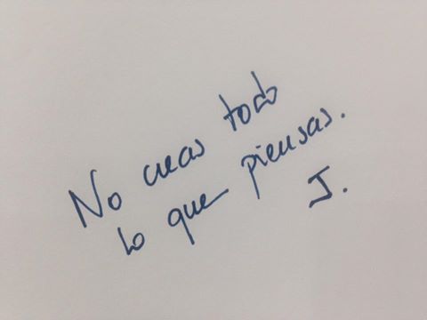 Para reflexionar. #FelizMiércoles