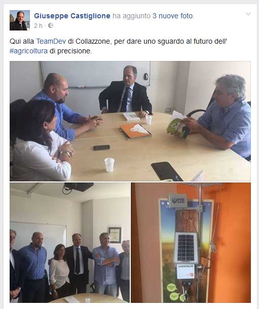 TeamDevTech's tweet photo. Ringraziamo @G_Castiglione per l'opportunità di confronto che ci ha offerto in tema di #agricolturadiprecisione. https://t.co/cs4xdh7070