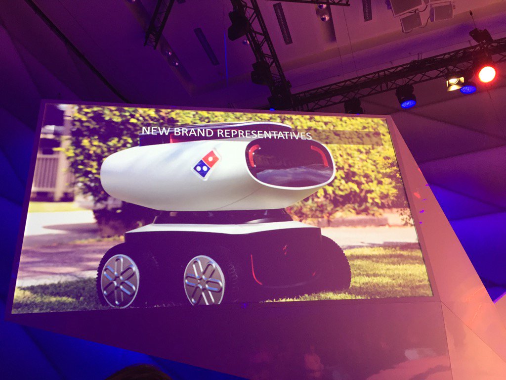 Use your smartphone to unlock your pizza delivery #OMDdmexco