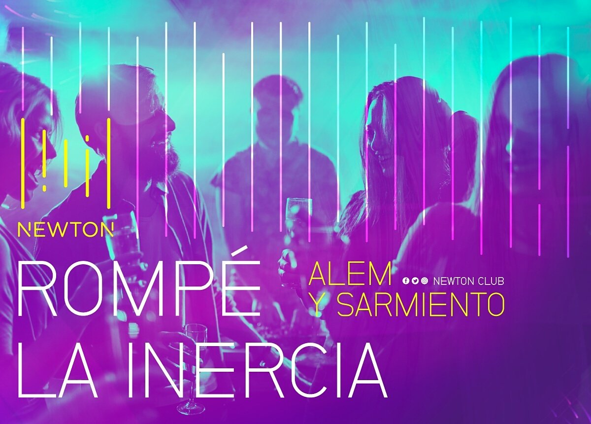 newtonclubok's tweet photo. Este#VIERNES &amp;#SABADO #ROMPELAINERCIA  Y BAILEMOS CONECTADOS EN #NEWTON 
•OPEN DISCO  23HS• Contacto: 155155223 https://t.co/JtELldSKOR