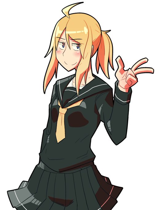 最初ヤンキーの予定やったけどただの金髪になったゾ 