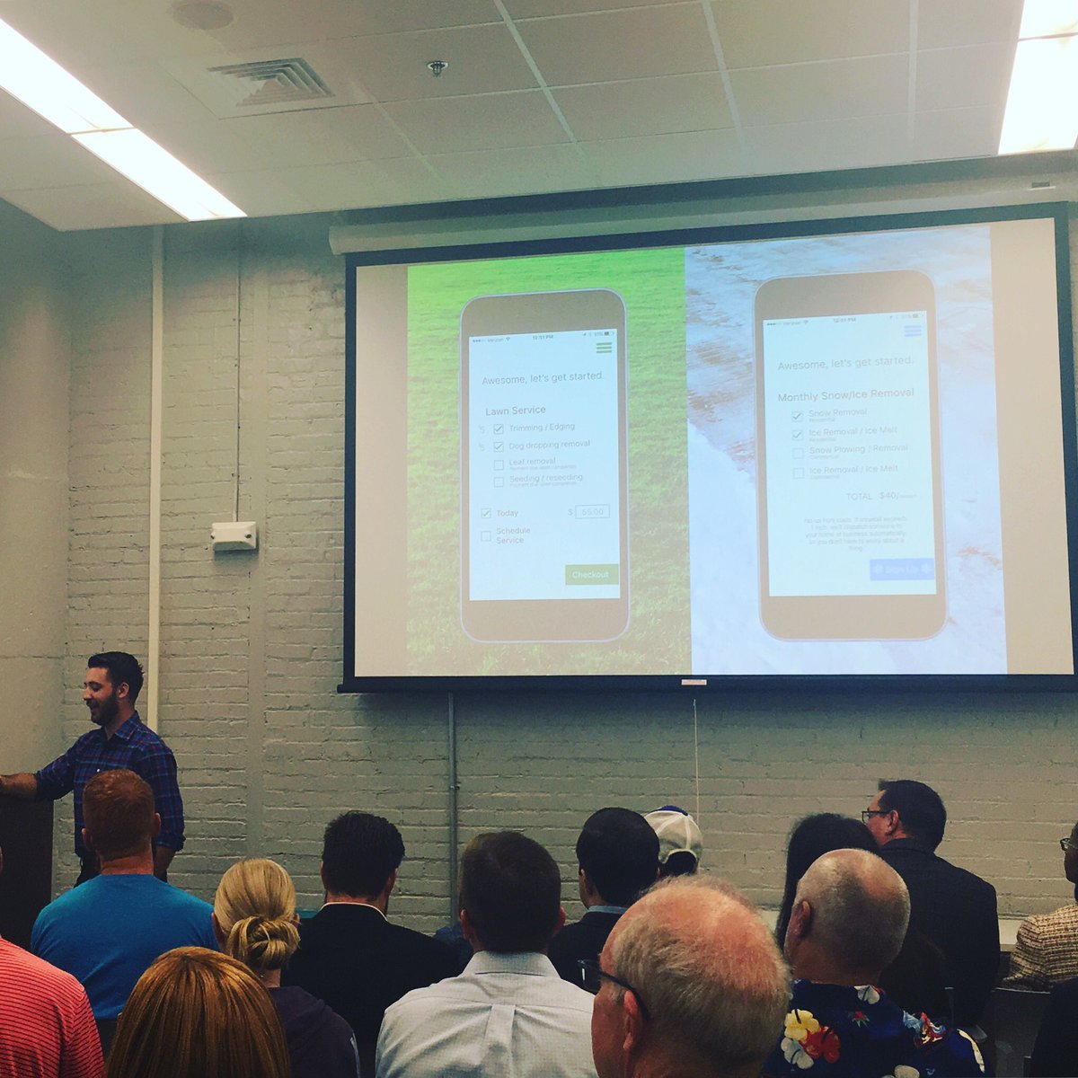 An #amazing #morning at <a href="/1MillionCups/">1 Million Cups</a> in #wichita, <a href="/lawnbuddyict/">Lawn Buddy</a> gave an awesome #presentation @1MillionCupsICT