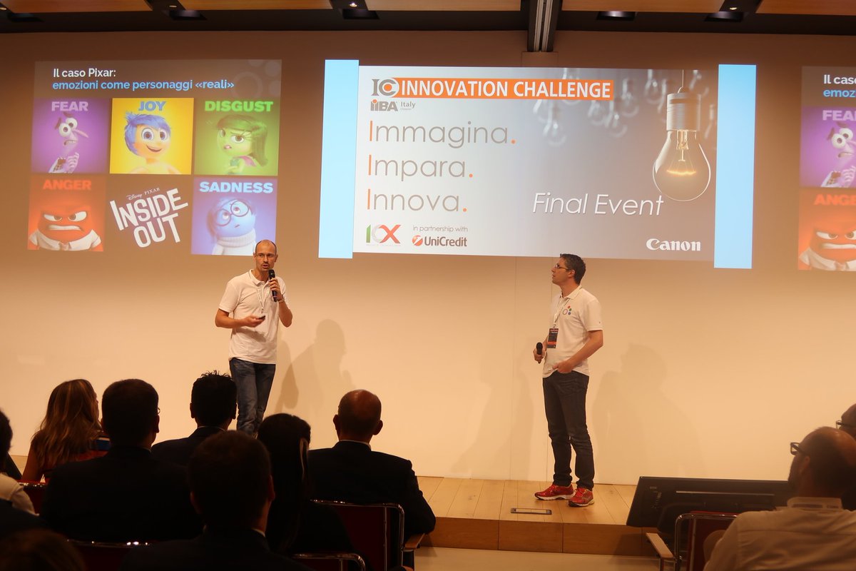 CanonItaliaSpA's tweet photo. @Jotto_tweet colora le pagine web. Riconoscere l'emozione presente nelle immagini. #IIBAInnova #IOX https://t.co/iSSNY8FLYA