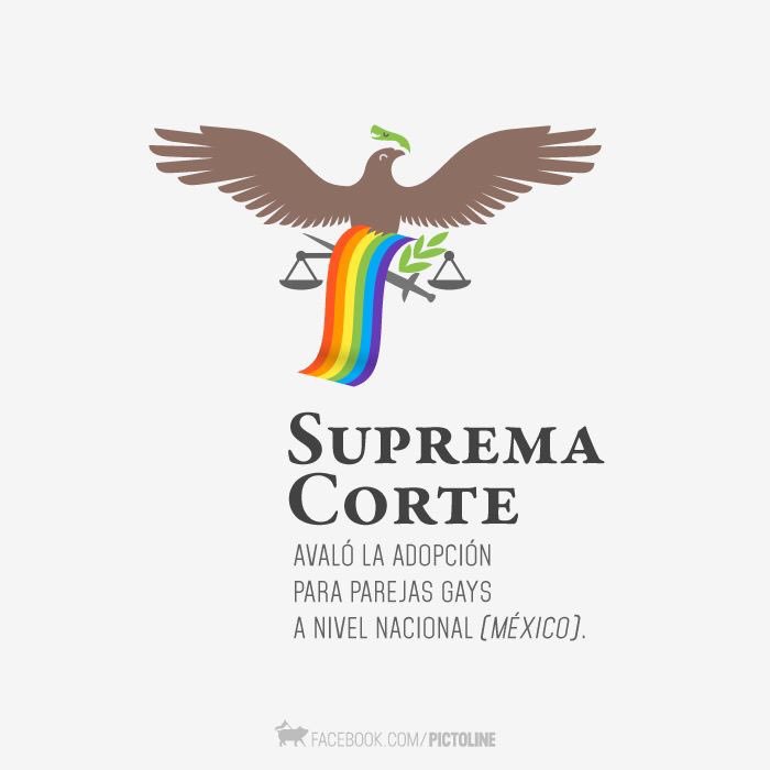CohesionSLP's tweet image. Avala Suprema Corte @SCJN  el #Derecho de #Adopción  por parejas del mismo sexo  m.aristeguinoticias.com/1108/mexico/av…