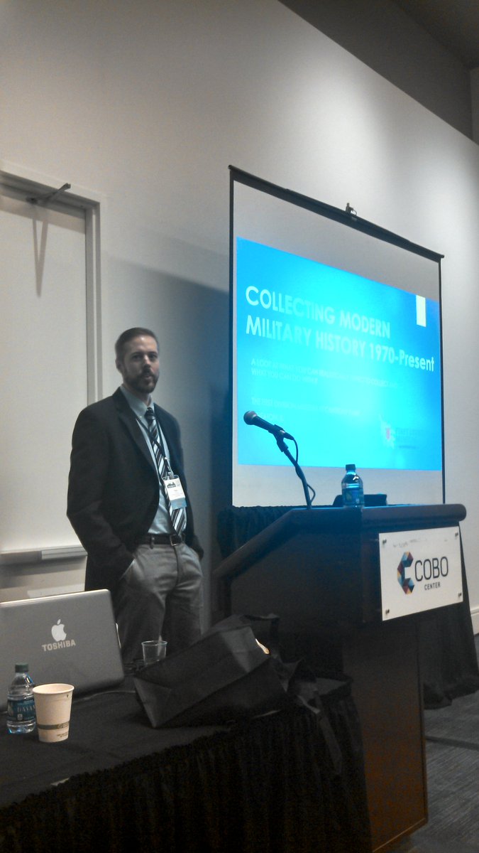 ChefJDKammes's tweet photo. Shane Keil presenting at #AASLHMMA2016 #firstdivisionmuseum https://t.co/uE9QhMjbkR