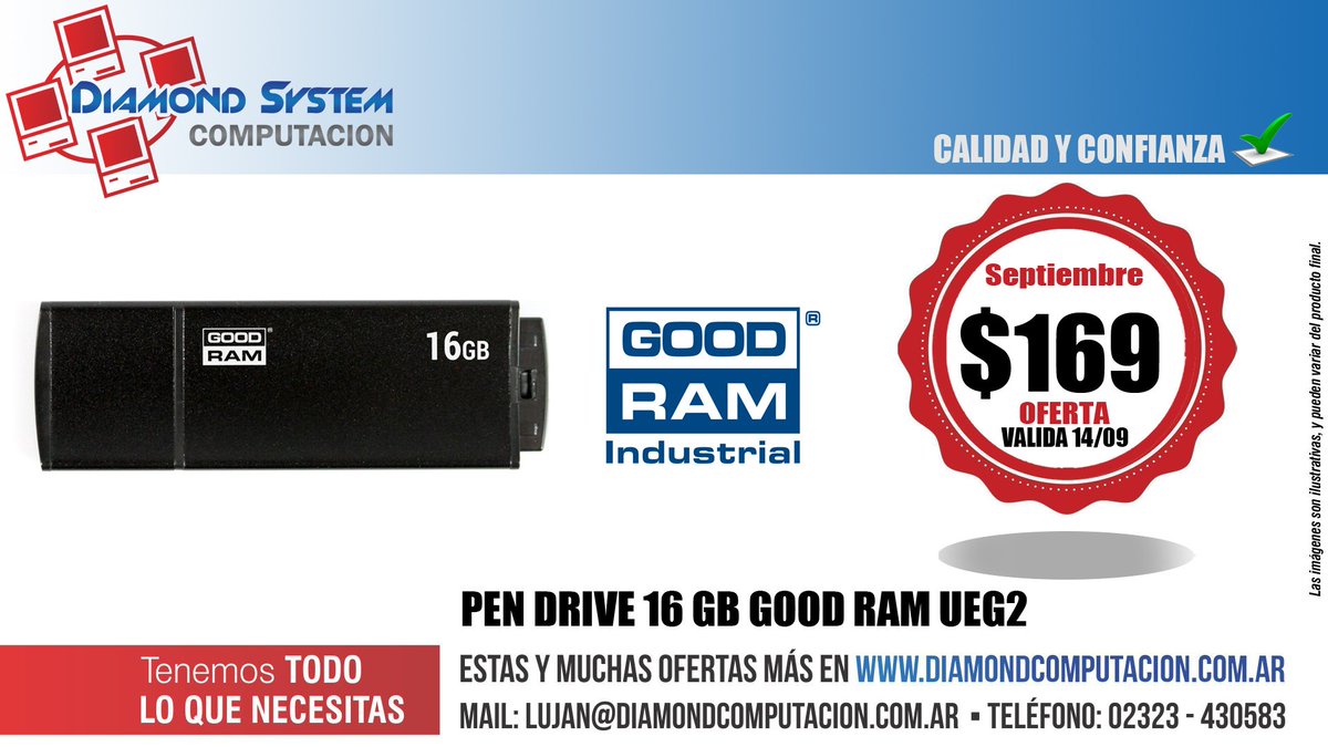 diamond_system's tweet photo. PEN DRIVE 16 GB GOOD RAM UEG2
Direccion: Rivadavia 1081
Telefono: 02323-430583 https://t.co/cZzFbRxz8q
