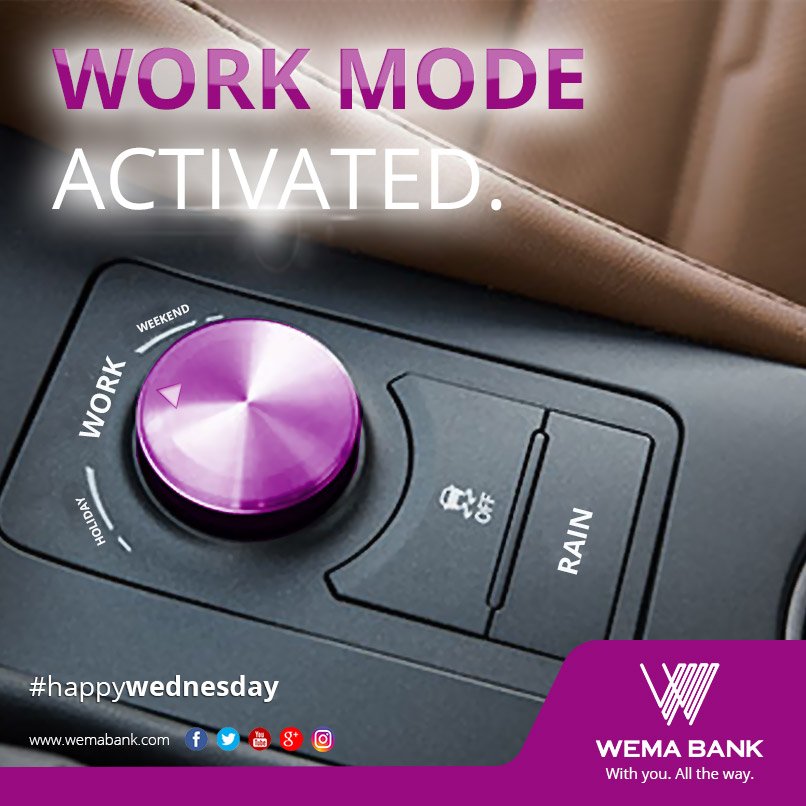 wemabank's tweet image. #WorkModeActivated #wemabank