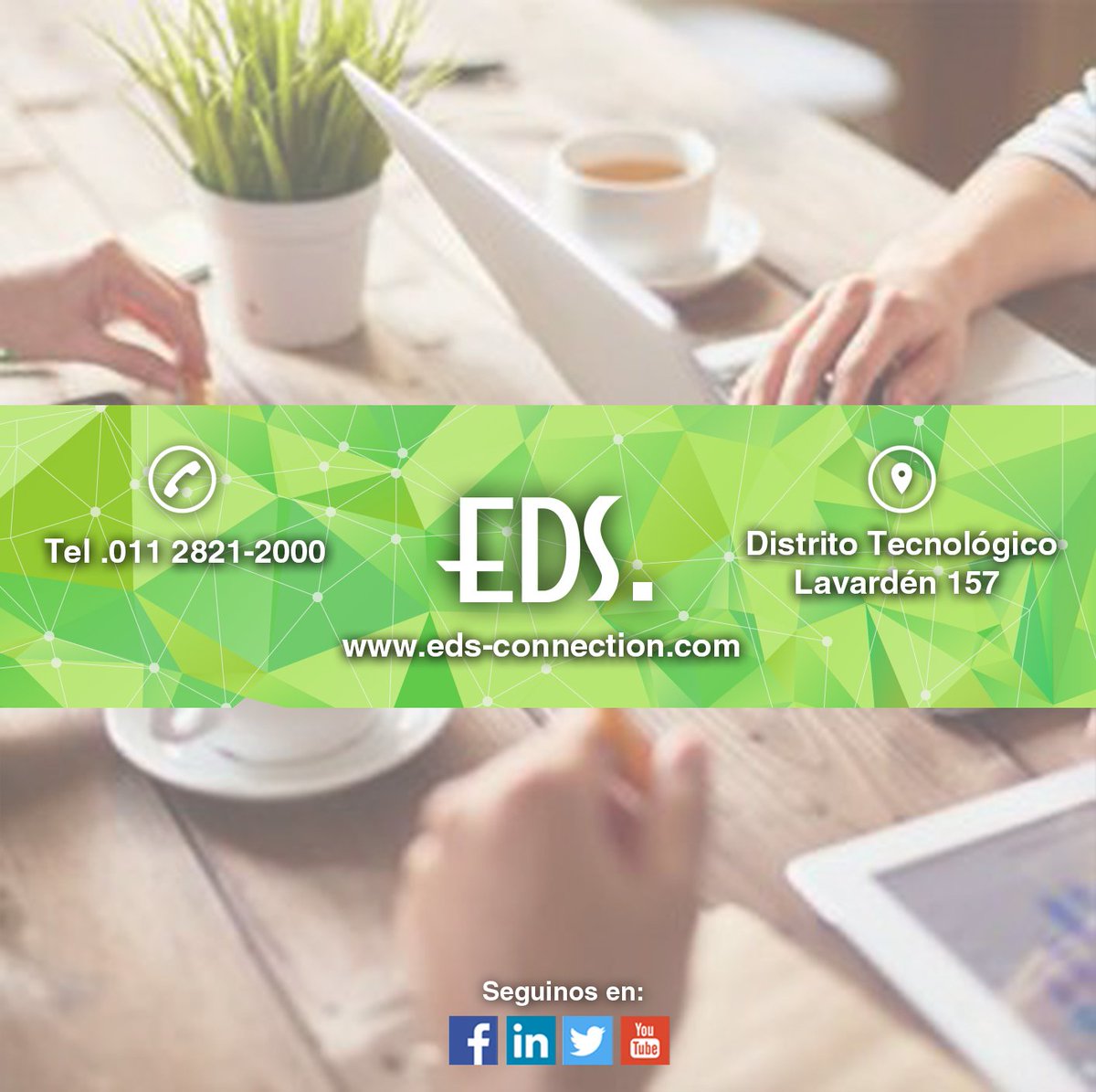EDSConnection's tweet image. #Distritotecnológico #EnterpriseDataSolutions Web: eds-connection.com 
#Contacto redes@eds-connection.com