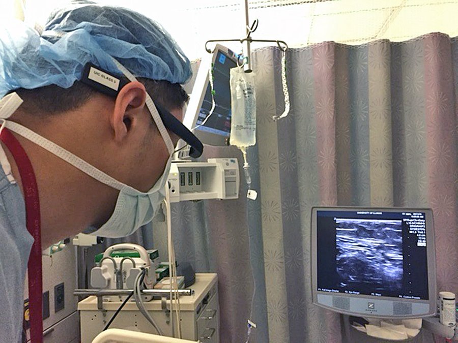 izenku's tweet photo. “I was alert & present”
@canela81, med student #telepresent in @UIHealth OR via Google Glass
https://t.co/io15sZQNlI https://t.co/JxAkkkj0hA
