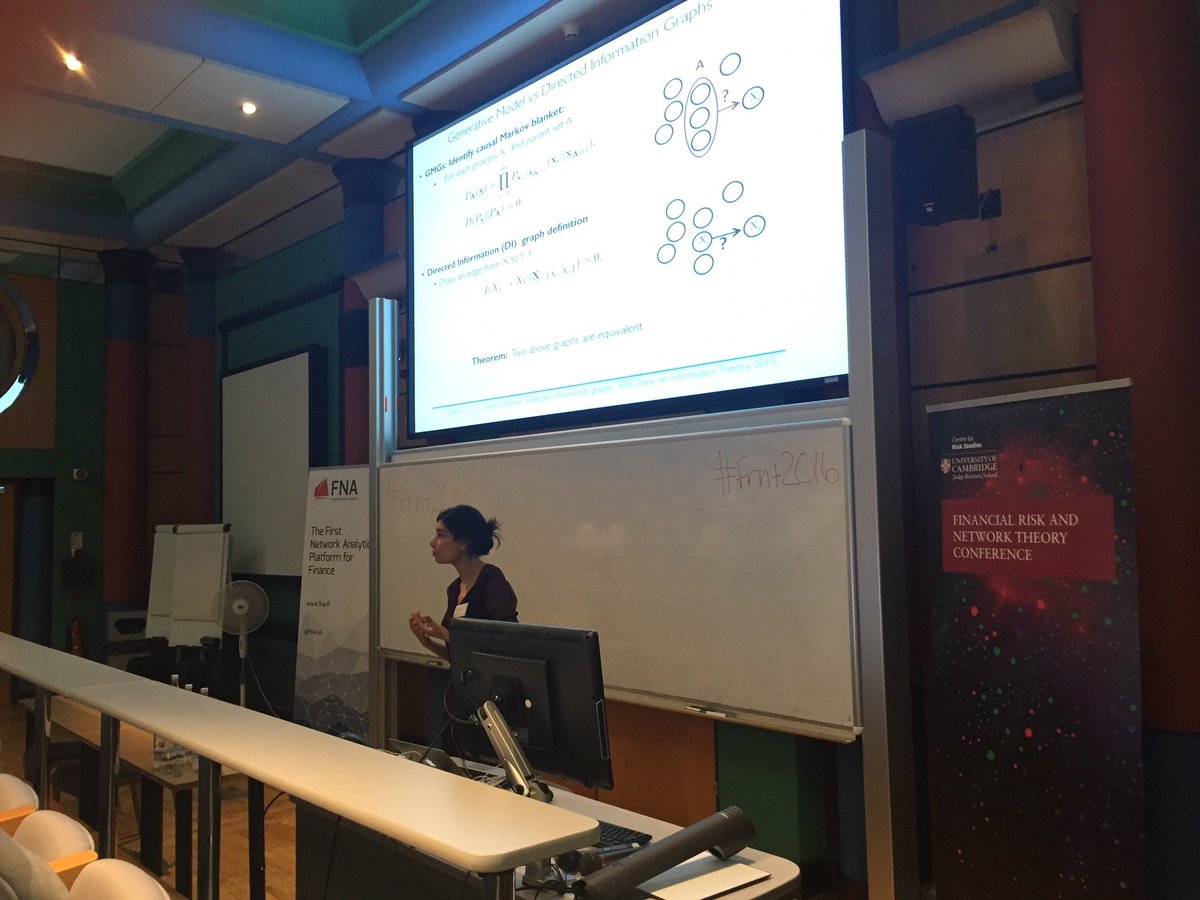 Risk_Cambridge's tweet photo. Negar Kiyavash on econometric modelling of systemic risk #FRNT2016 https://t.co/tTCpxt6oE6