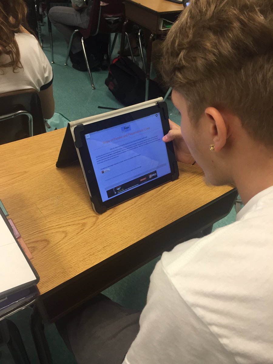 kathykd23's tweet photo. Mr. Axen's geometry class using Nearpod on the iPads at Tech High @WCTHSofficial  #wcpsmd https://t.co/4BnMSgEuWx