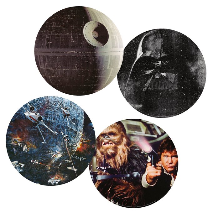 This is real, set of double sided, custom printed vinyl soundtrack for A New Hope! https://t.co/LWqWzkduxC<a href="/tag/sxsw"class="tags"><span>#sxsw</span></a>