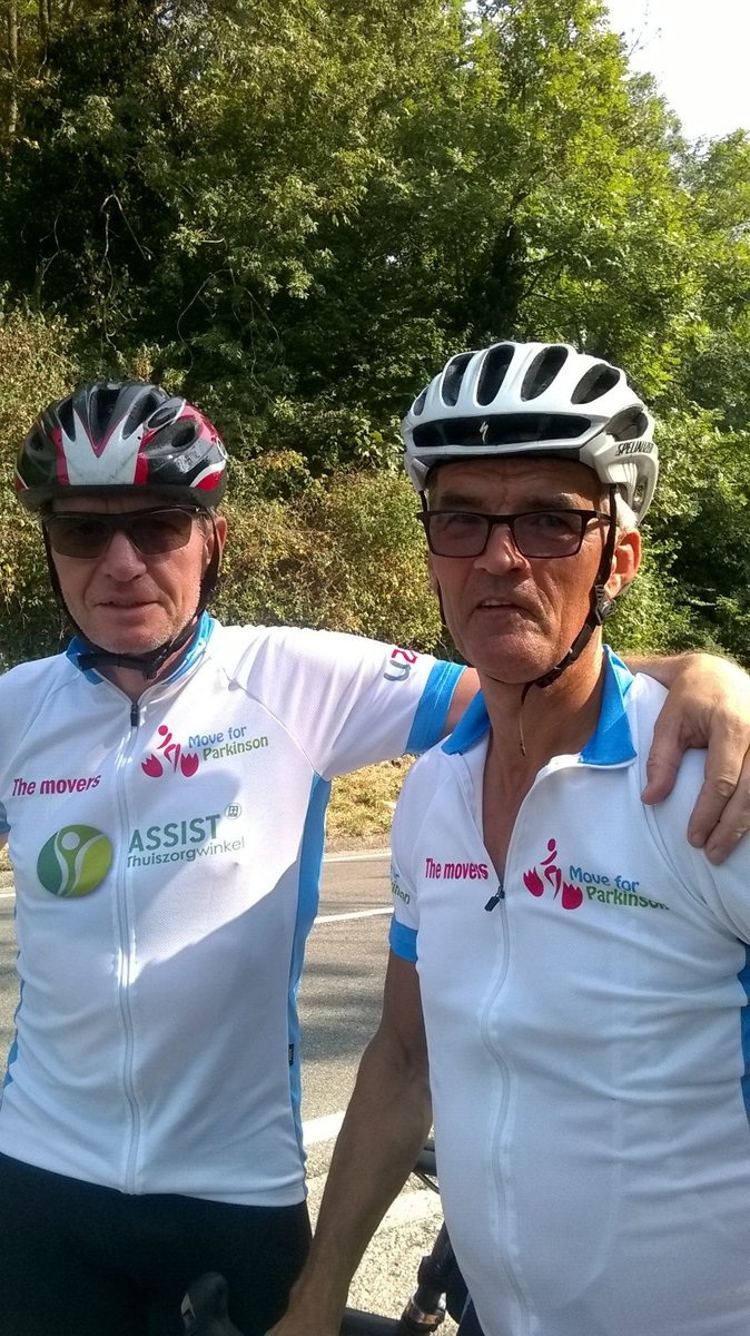 Zo leren ze in Italië @CMziekenfonds ook eens kennen! Top <a href="/h_deschuytere/">Herman Deschuytere</a> 💪💪 #moveforparkinson