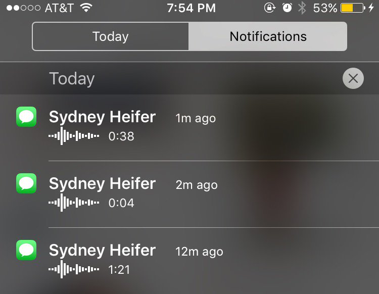kekelarue's tweet photo. @srhiller27 defeats the purpose of a text message. https://t.co/J1X5WMqZOl