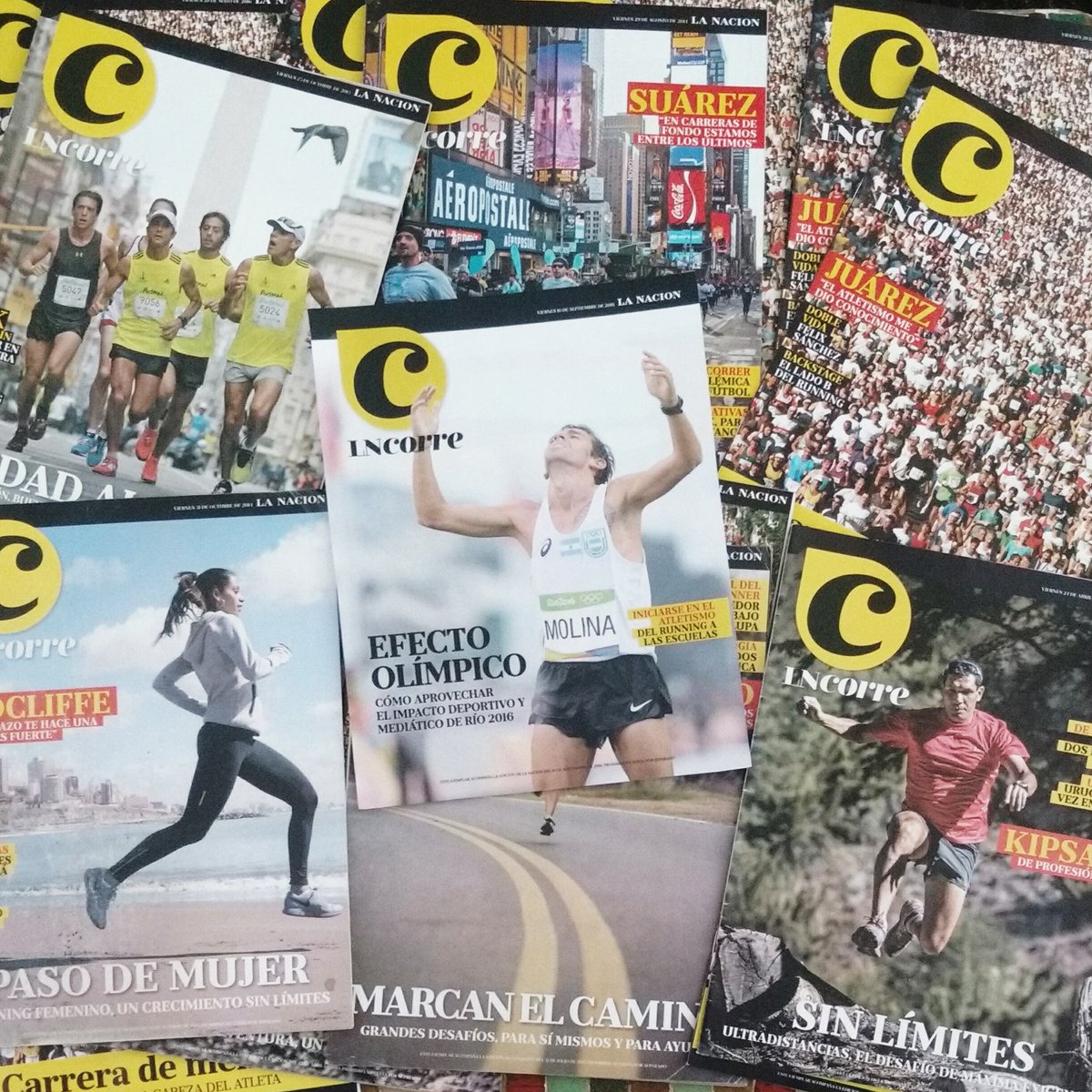 asadopasado's tweet image. Este viernes 16 de septiembre, gratis con el diario @LANACION, nueva edición de #LNCorre. De #Rio2016 a #Tokyo2020