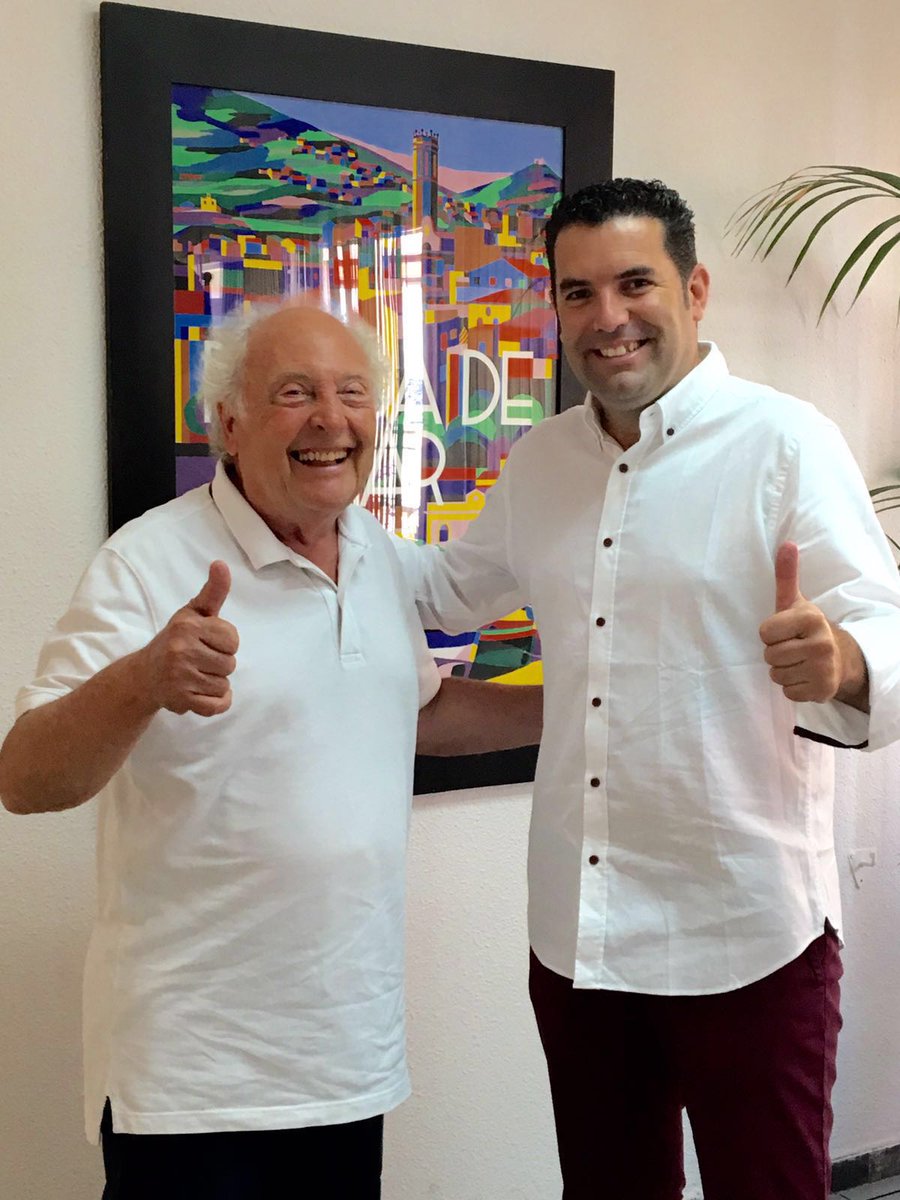 Eduard Punset (@epunset) on Twitter photo Encuentro con <a href="/xavieramor/">Xavier Amor</a> sobre la expo de pintura haitiana que inauguramos en #Pineda el 6/10 ¡No te la pierdas! Encuentro con <a href="/xavieramor/">Xavier Amor</a> sobre la expo de pintura haitiana que inauguramos en #Pineda el 6/10 ¡No te la pierdas!