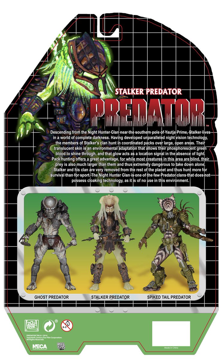 neca stalker predator