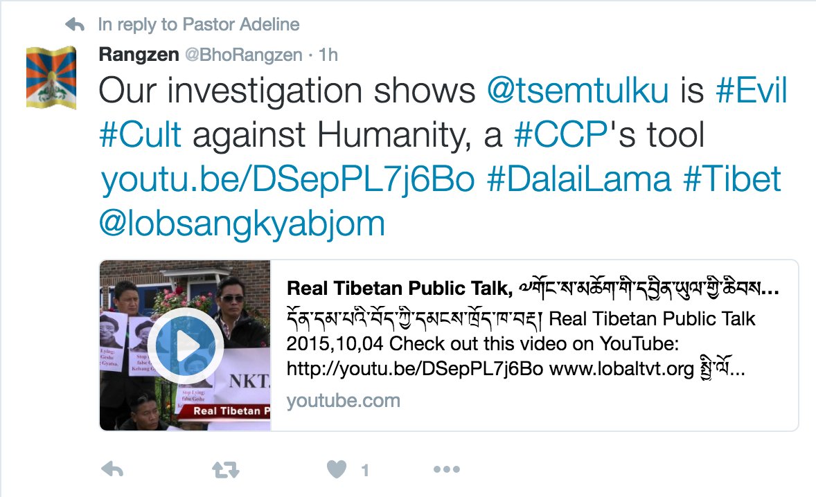 Unity_Tibet's tweet image. #Focus on #TibetanUnity not #Shugden #tsem. Dun distracted by @BhoRangzen
@TibetSociety
@SaveTibetOrg 
@tibettruth