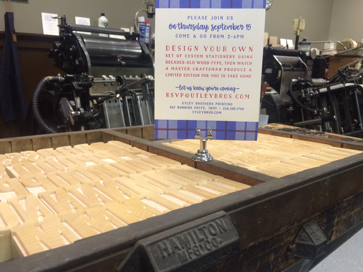 Utley Bros Printing (utleybros) Twitter