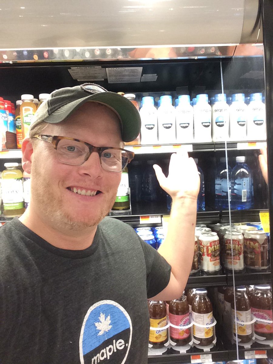 thecoldbrewkid's tweet photo. @drinkmaple is sampling at @EastsideMarket for their college night! Samples, prizes, and #DRINKmaple ohh my! https://t.co/BSr135mASE