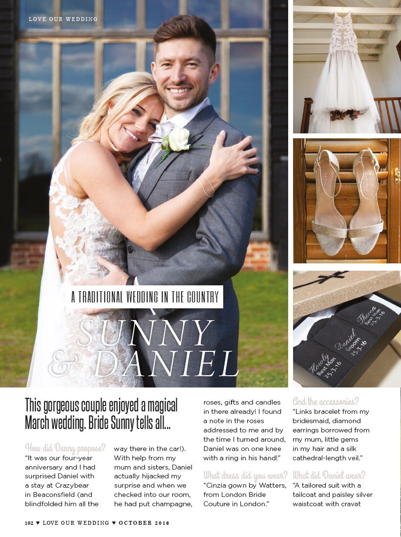 X Factor star Daniel married Sunny, wearing <a href="/WattersWtoo/">Watters</a> from <a href="/LonBrideCouture/">London Bride Couture</a>. Photos <a href="/bellemomenti/">Belle Momenti</a> #weddinghour