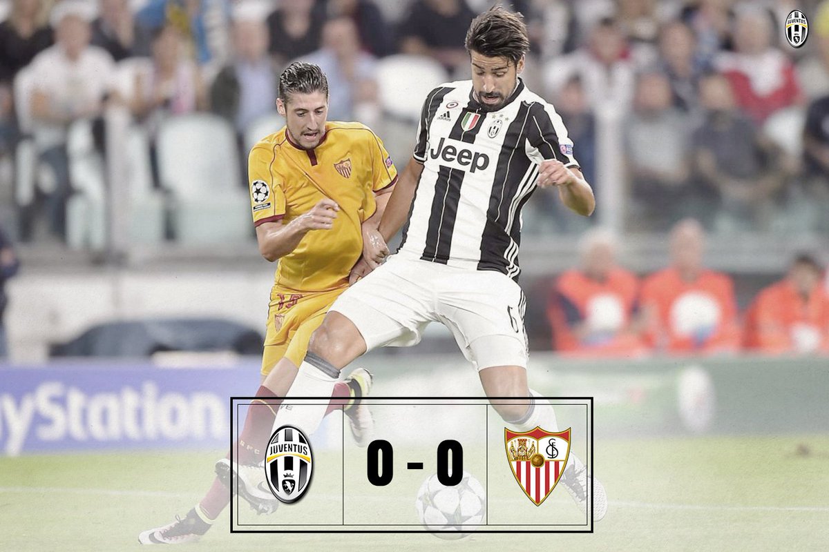 juventusfc's tweet photo. Finisce qui allo Juventus Stadium. Zero a zero il punteggio di #JuveSFC #FinoAllaFine https://t.co/KVoQnLdDKP