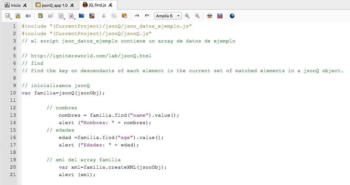 velavisual's tweet photo. #velneo #jsonq Probando jsonq con Velneo y funcionando https://t.co/VEy41xJU8s