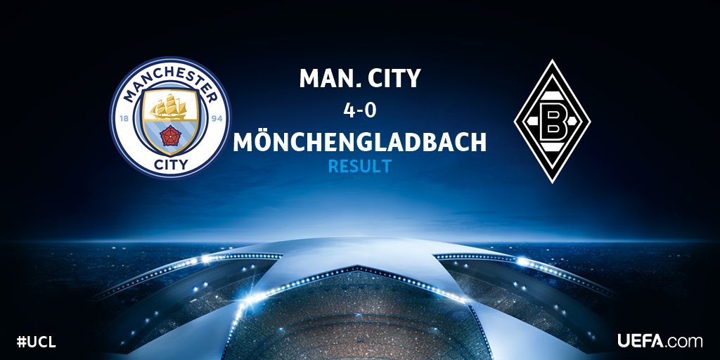 Man. City also got off to a winning start, <a href="/aguerosergiokun/">Sergio Kun Aguero</a> hitting a hat-trick! 

#UCL