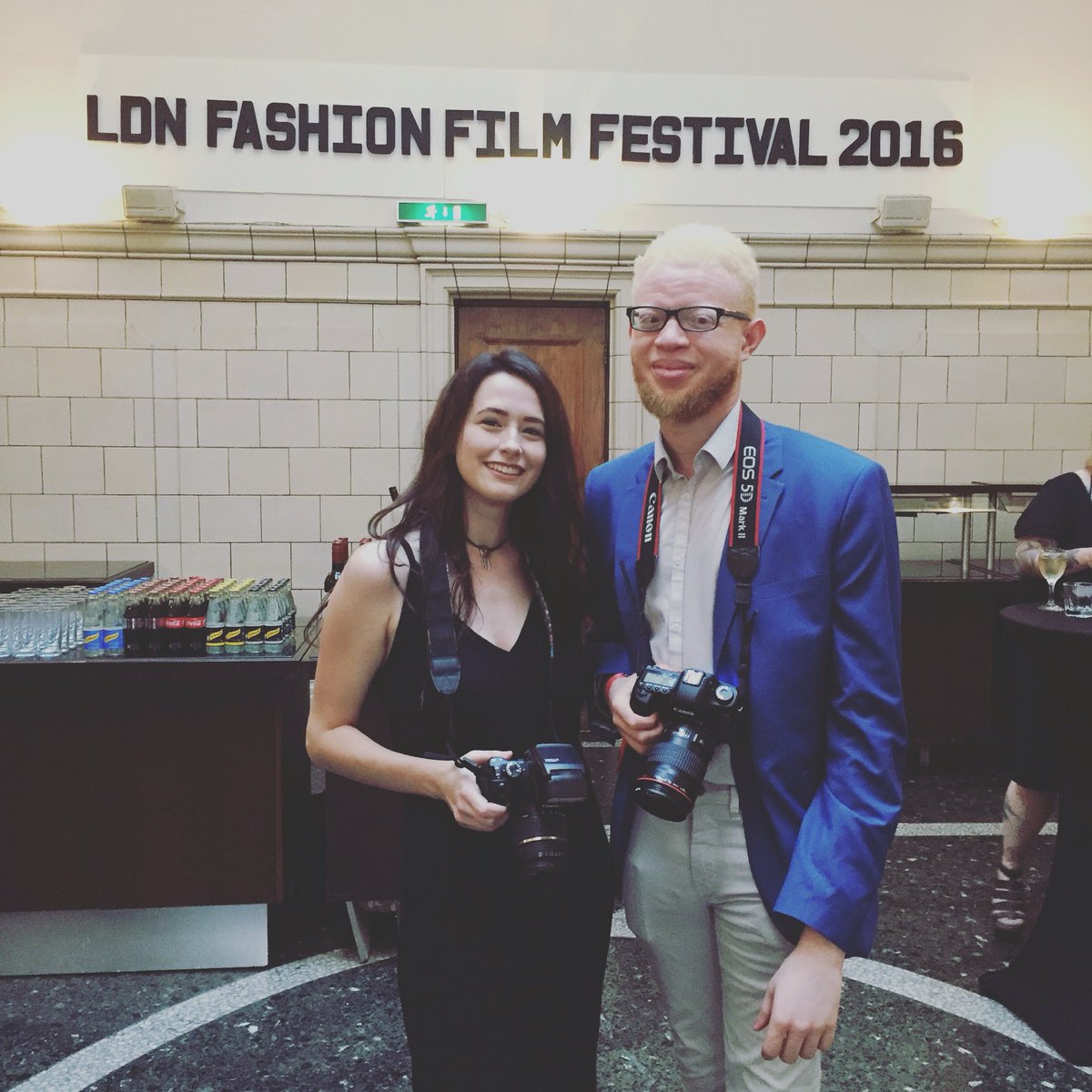 LondonFFF's tweet photo. Our talented photographers #lfff2016 https://t.co/kuBWTbAYmC