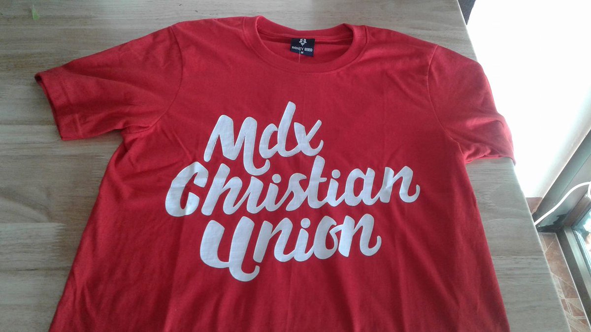 MDXCU's tweet photo. Our new t-shirts have just arrived! Watch out for us during fresher's week, MDX University fresher's! :) https://t.co/VRCGCVLR2v